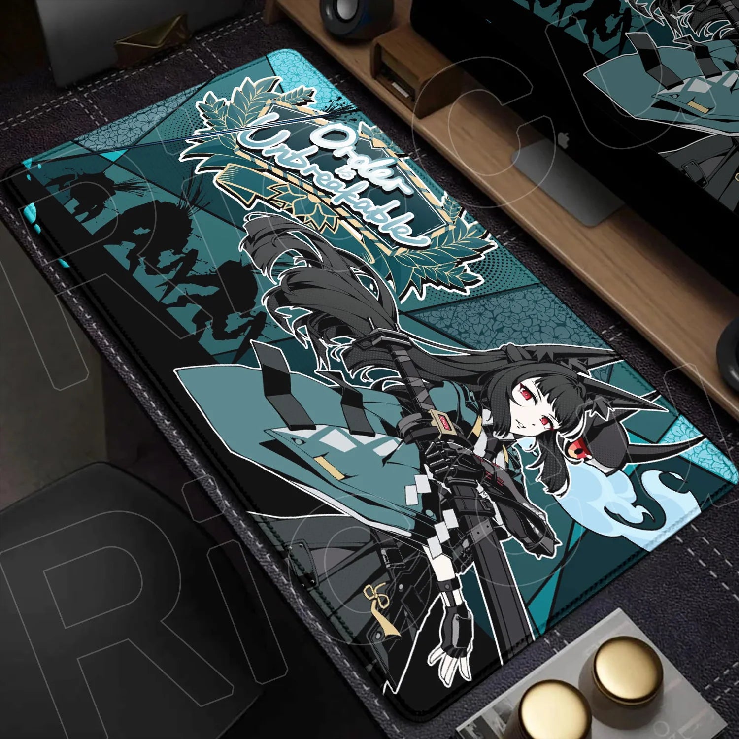 Otaku Forge · Zenless Zone Zero Desk Mat — Jane Doe (XXL Gaming Mouse Pad)