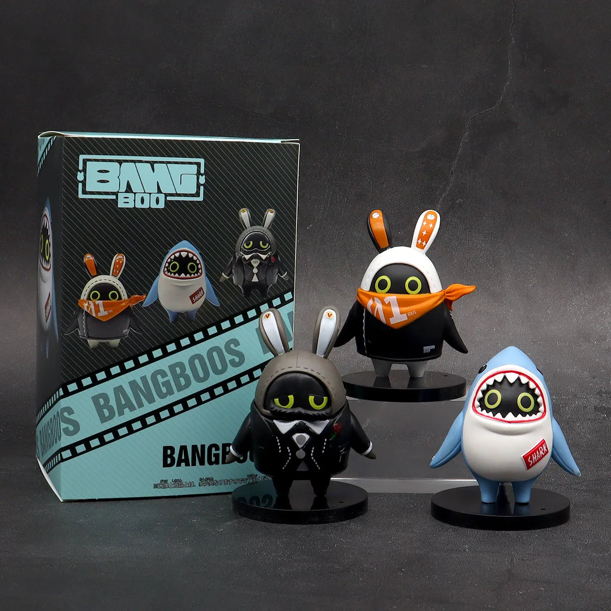 Otaku Forge · Zenless Zone Zero Bangboo Figures — Sharkboo & Amillion