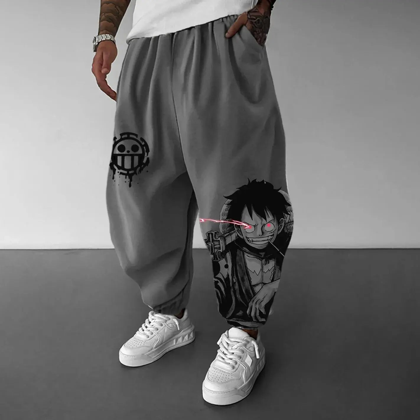 Otaku Forge · One Piece Zoro Jogger Pants — Streetwear Sweatpants