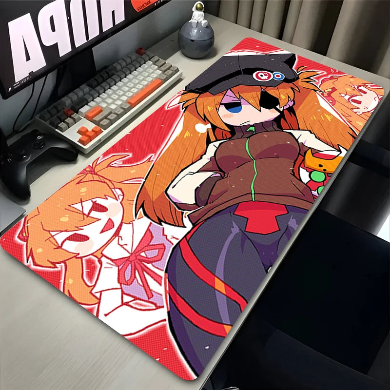 Otaku Forge · Extended Anime Gaming Desk Mat — Waterproof
