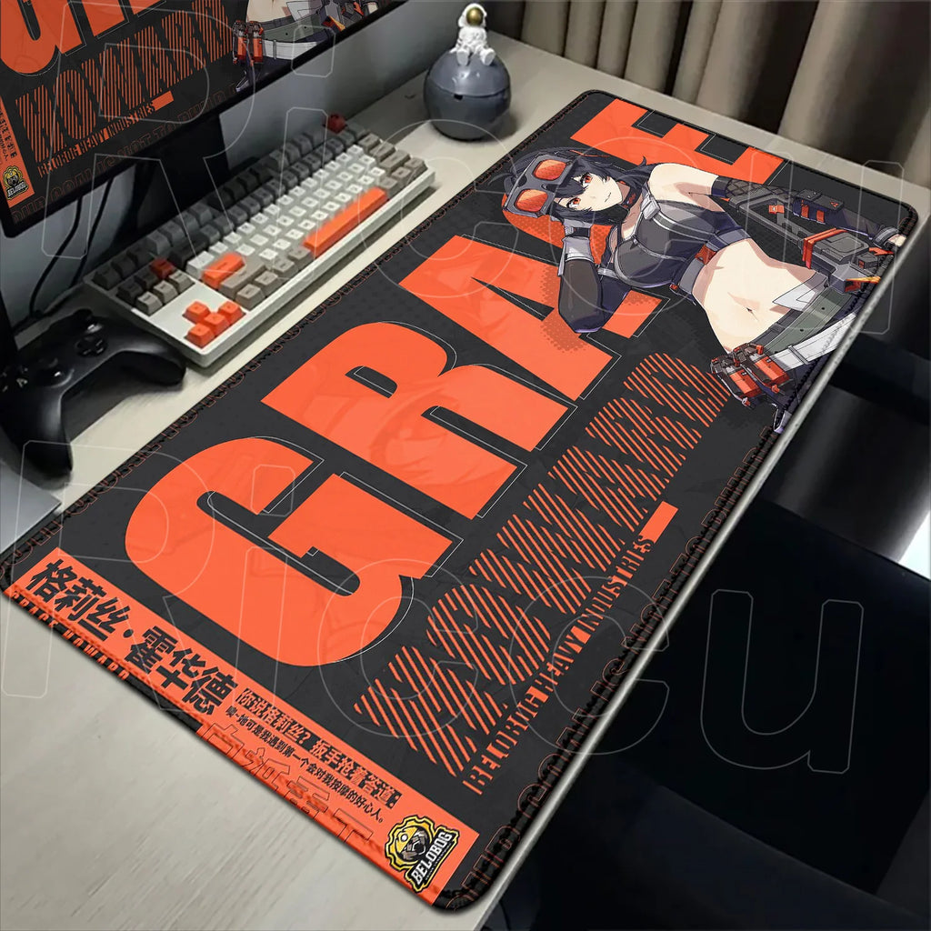 Otaku Forge · Zenless Zone Zero Desk Mat — Jane Doe (XXL Gaming Mouse Pad)