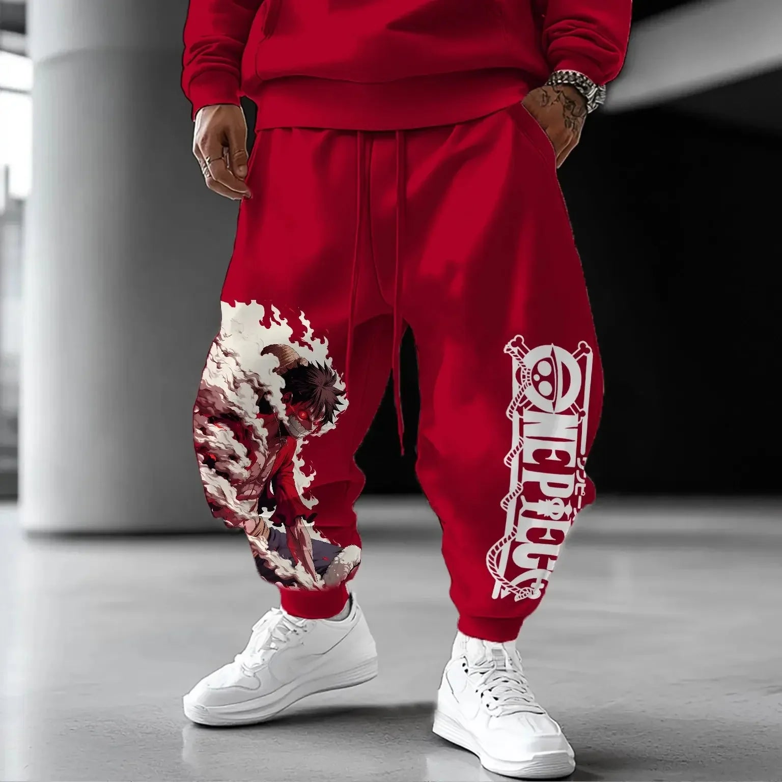 Otaku Forge · One Piece Zoro Jogger Pants — Streetwear Sweatpants