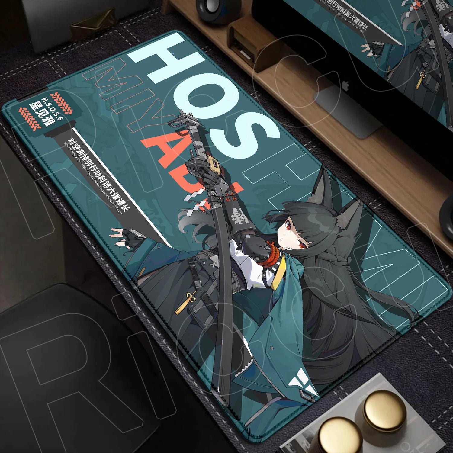 Otaku Forge · Zenless Zone Zero Desk Mat — Jane Doe (XXL Gaming Mouse Pad)