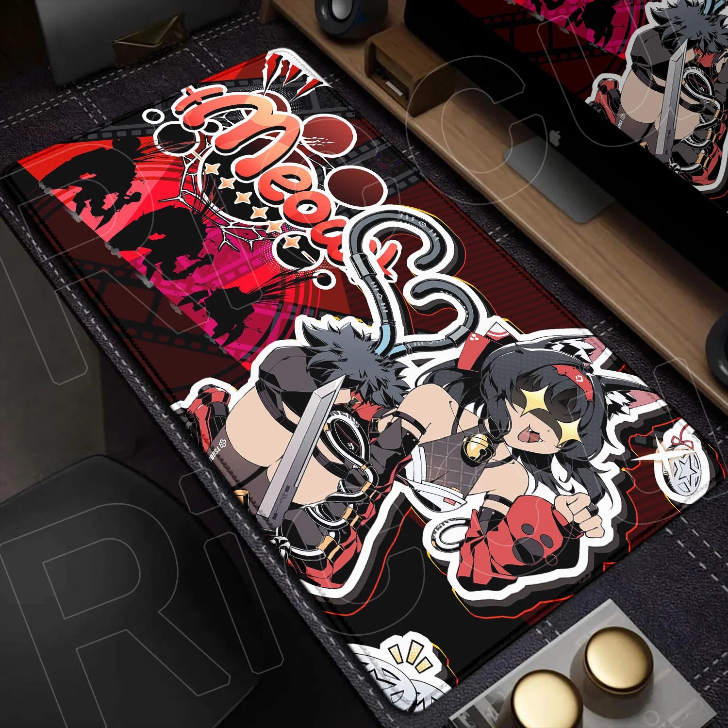 Otaku Forge · Zenless Zone Zero Desk Mat — Jane Doe (XXL Gaming Mouse Pad)