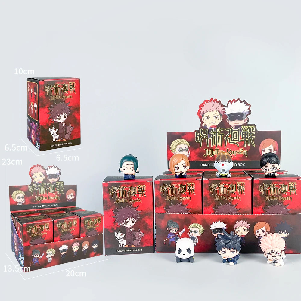 Otaku Forge · Jujutsu Kaisen Mini Figure Set (7pc) — Gojo & Collectibles