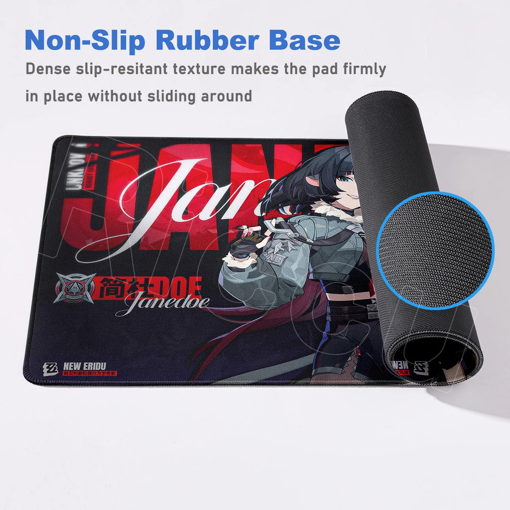 Otaku Forge · Zenless Zone Zero Desk Mat — Jane Doe (XXL Gaming Mouse Pad)