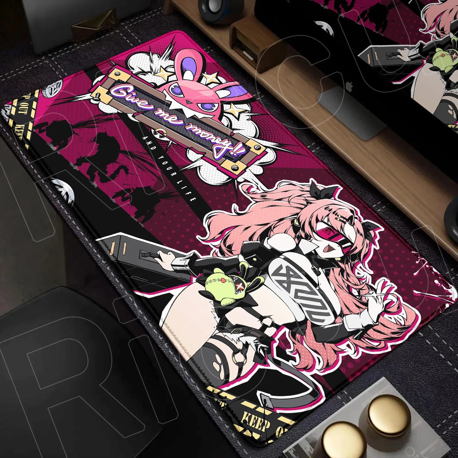 Otaku Forge · Zenless Zone Zero Desk Mat — Jane Doe (XXL Gaming Mouse Pad)