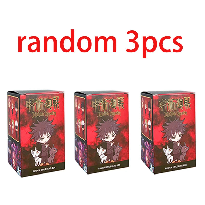 Otaku Forge · Jujutsu Kaisen Mini Figure Set (7pc) — Gojo & Collectibles