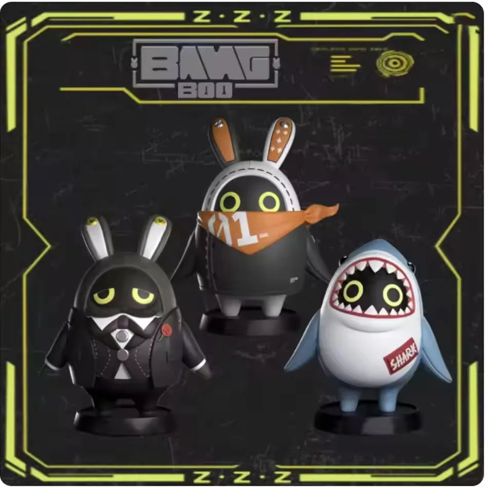 Otaku Forge · Zenless Zone Zero Bangboo Figures — Sharkboo & Amillion