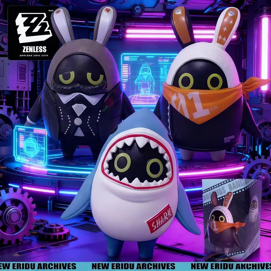 Otaku Forge · Zenless Zone Zero Bangboo Figures — Sharkboo & Amillion