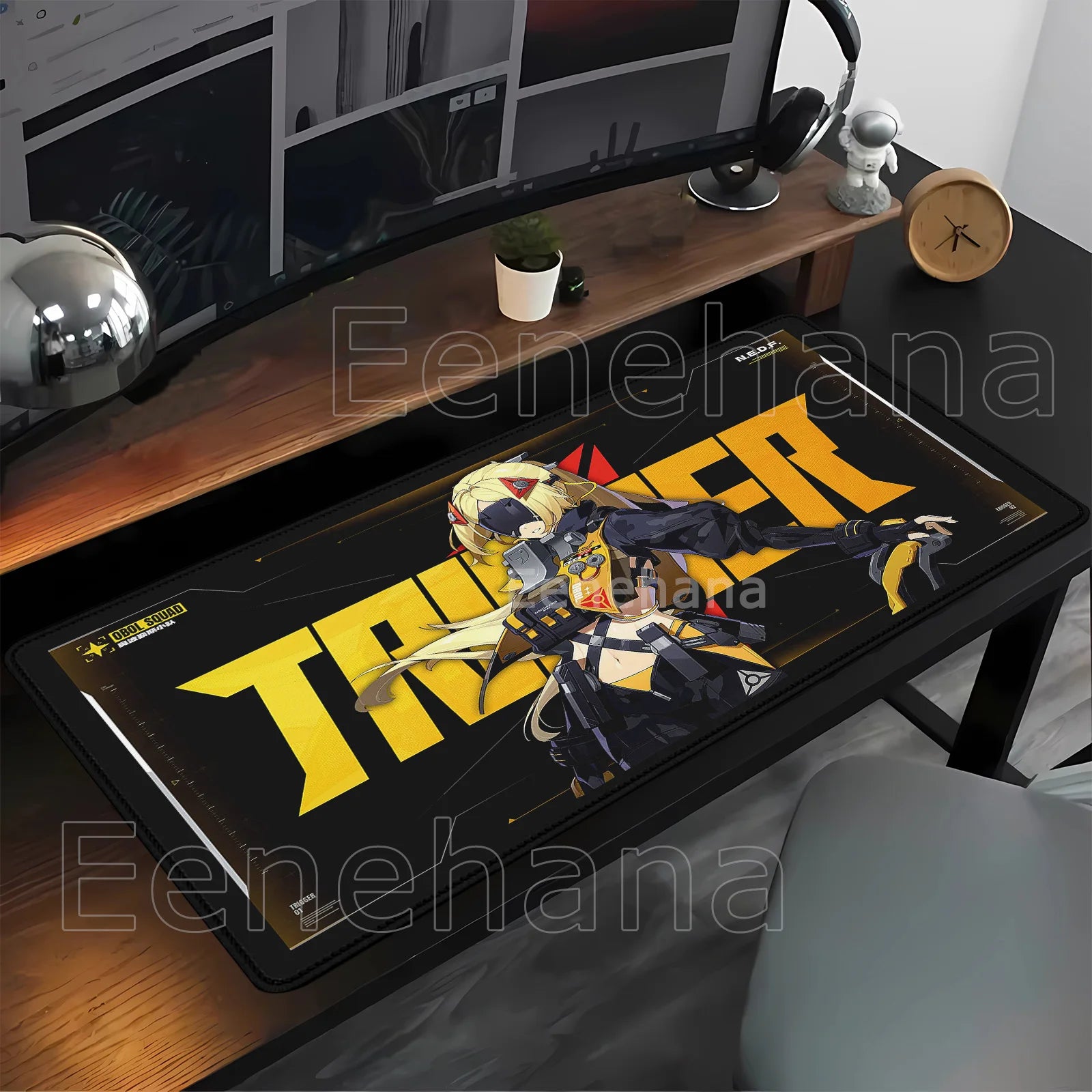 Otaku Forge · Zenless Zone Zero Desk Mat — Ellen Joe & Yidhari (XXL)