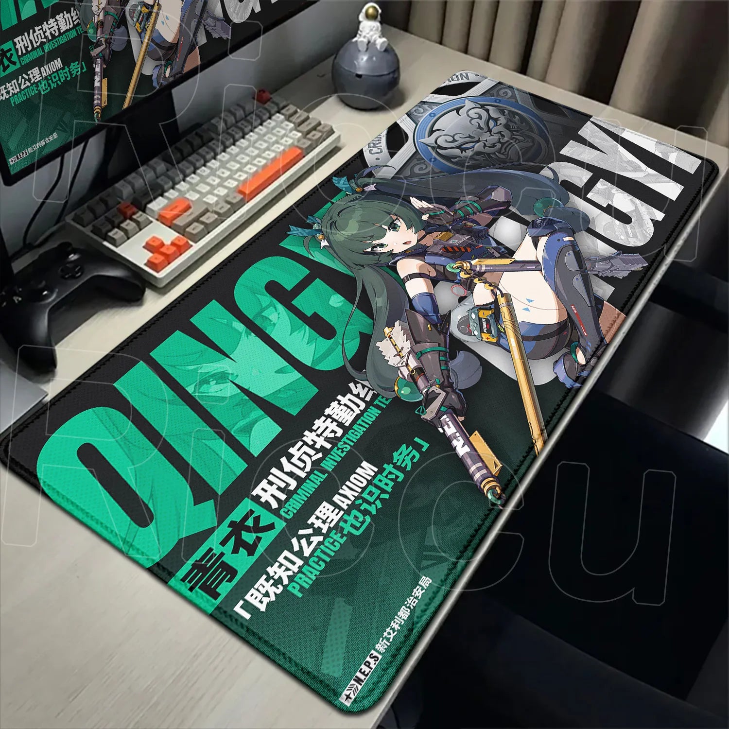 Otaku Forge · Zenless Zone Zero Desk Mat — Jane Doe (XXL Gaming Mouse Pad)
