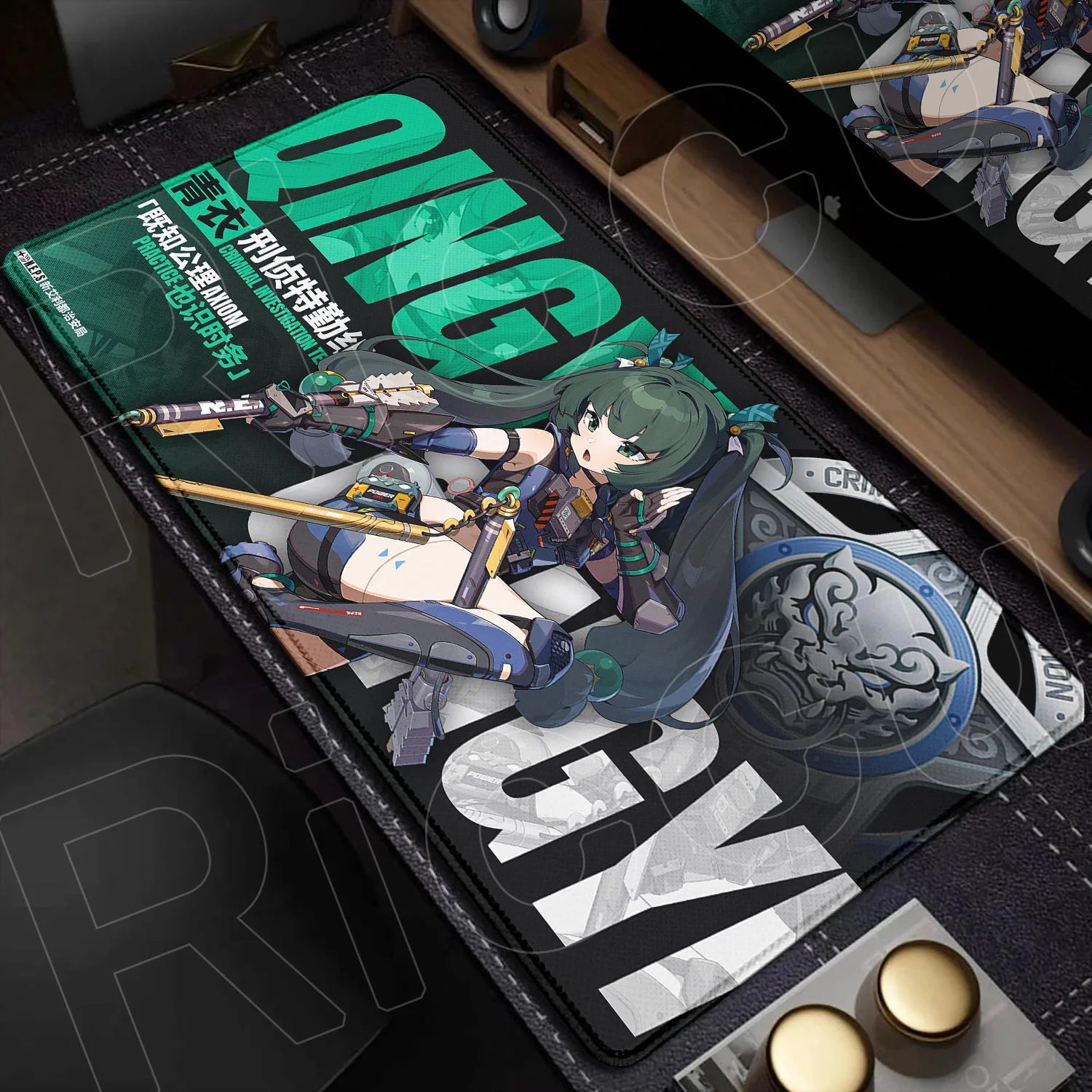 Otaku Forge · Zenless Zone Zero Desk Mat — Jane Doe (XXL Gaming Mouse Pad)