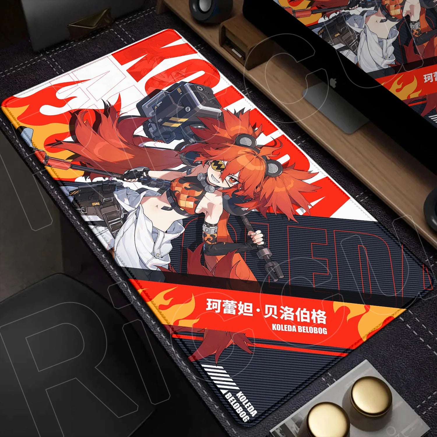 Otaku Forge · Zenless Zone Zero Desk Mat — Jane Doe (XXL Gaming Mouse Pad)