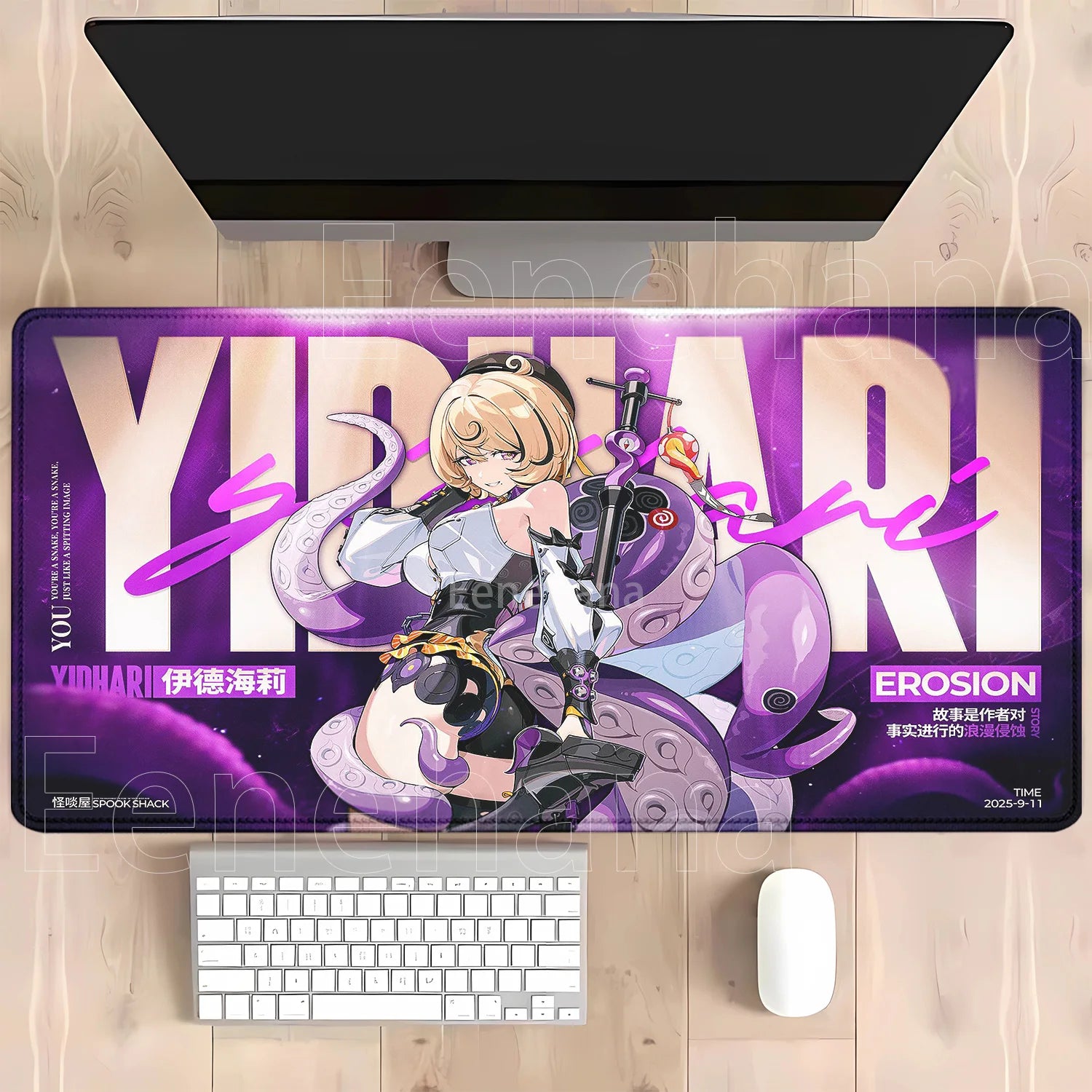 Otaku Forge · Zenless Zone Zero Desk Mat — Ellen Joe & Yidhari (XXL)