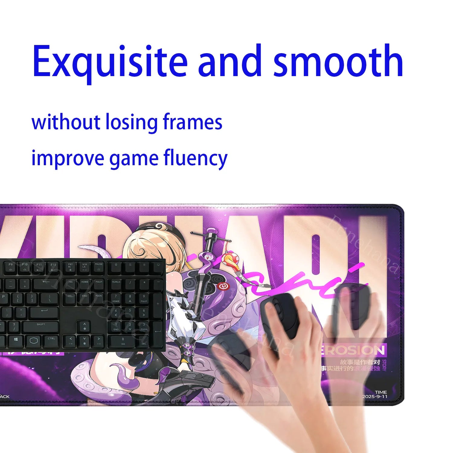 Otaku Forge · Zenless Zone Zero Desk Mat — Ellen Joe & Yidhari (XXL)