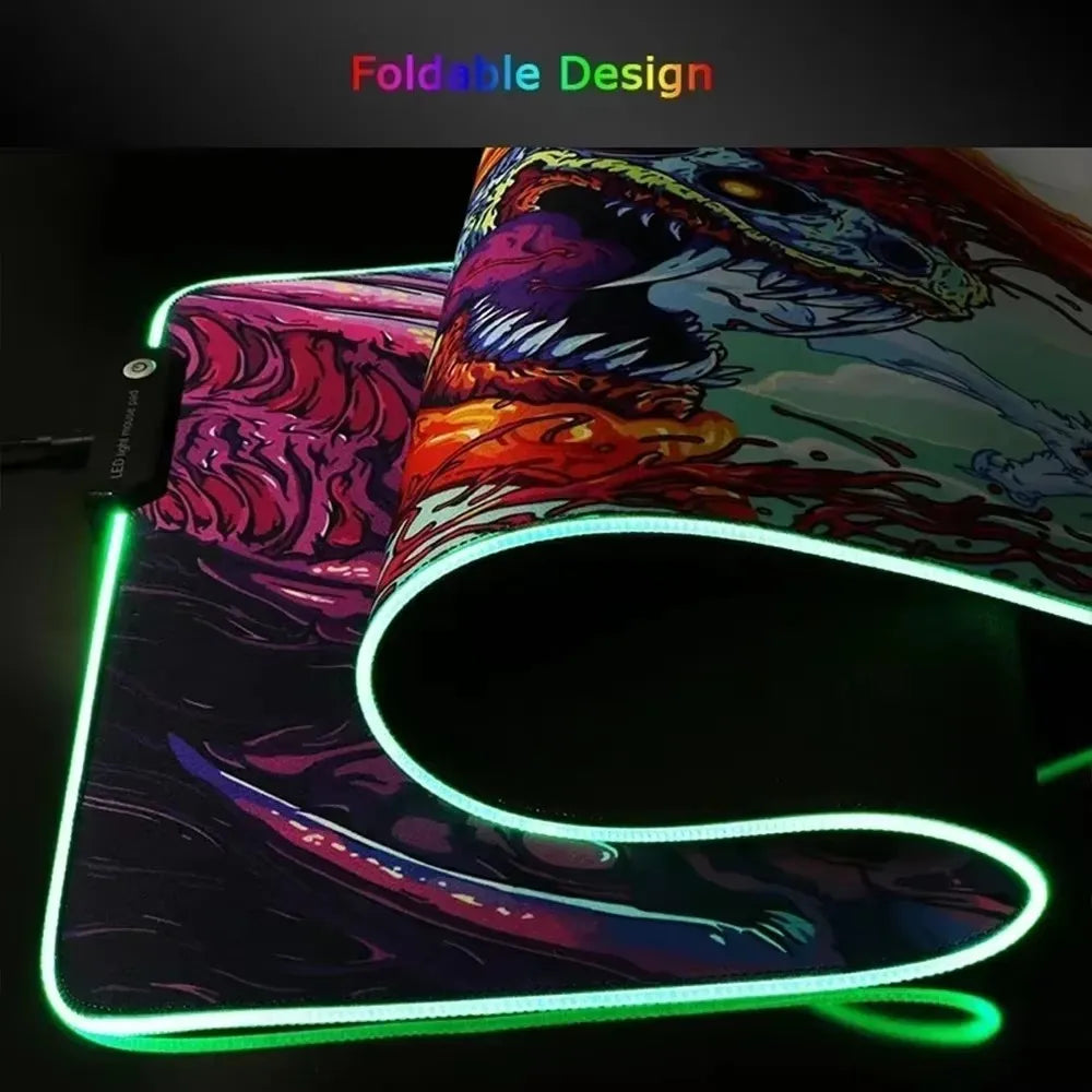 Otaku Forge · Wuthering Waves Hiyuki XXL Gaming Desk Mat — HD Print